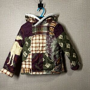 Handmade quilt hoodie